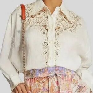 NWT. Caroline Constas long sleeve shirt